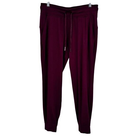 Lululemon Ready To Rulu Pant Jogger 29" Cassis Burgundy Size 10 - Picture 1 of 9